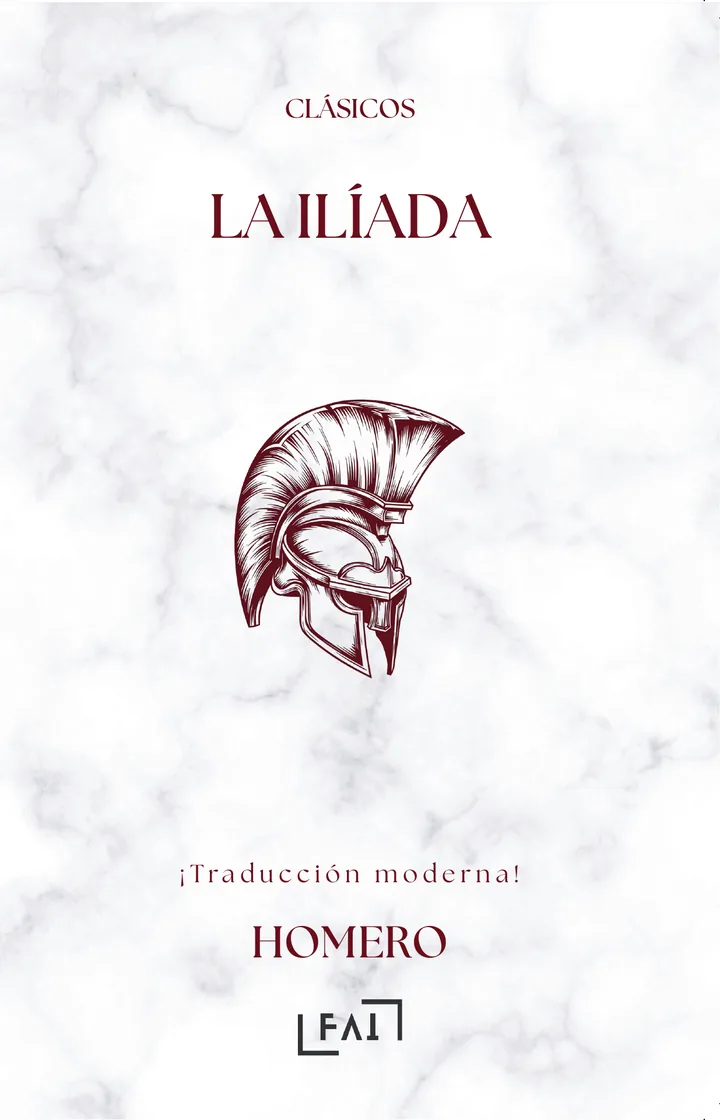 Tapa de La Ilíada